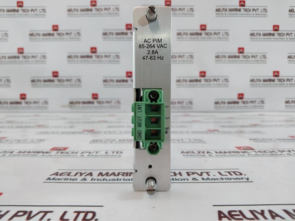 Bently Nevada 106M1081-01 Power Input Module 3500/15, 85-264 Vac 2.8A 47-63Hz