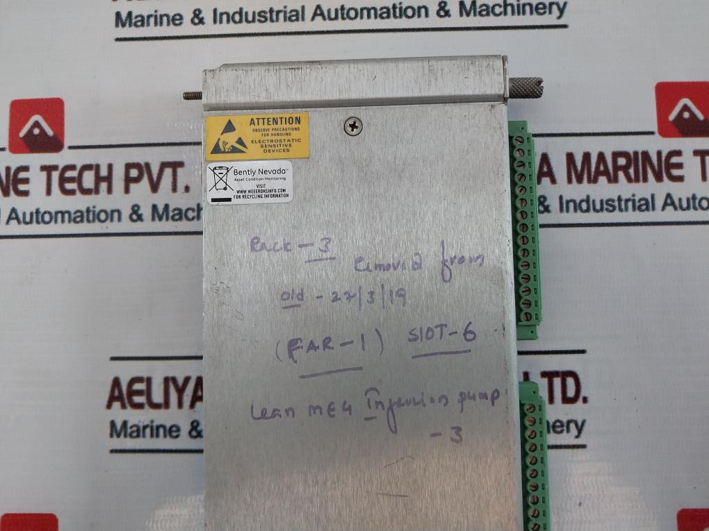Bently Nevada 133819-01 Rtd/Tc Temp I/O Module