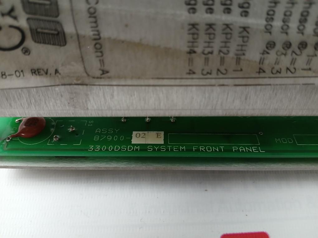 Bently Nevada 3300/12-01-20-00 Power Supply Module 89931-01 Rev: A 110/220Vac