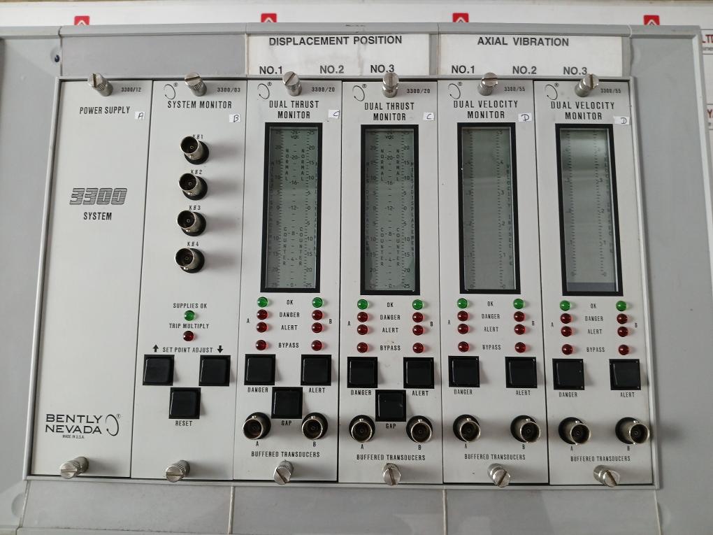 Bently Nevada 3300/12-01-20-00 Power Supply Module 89931-01 Rev: A 110/220Vac