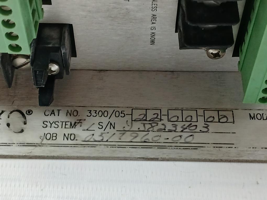 Bently Nevada 3300/12-01-20-00 Power Supply Module 89931-01 Rev: A 110/220Vac