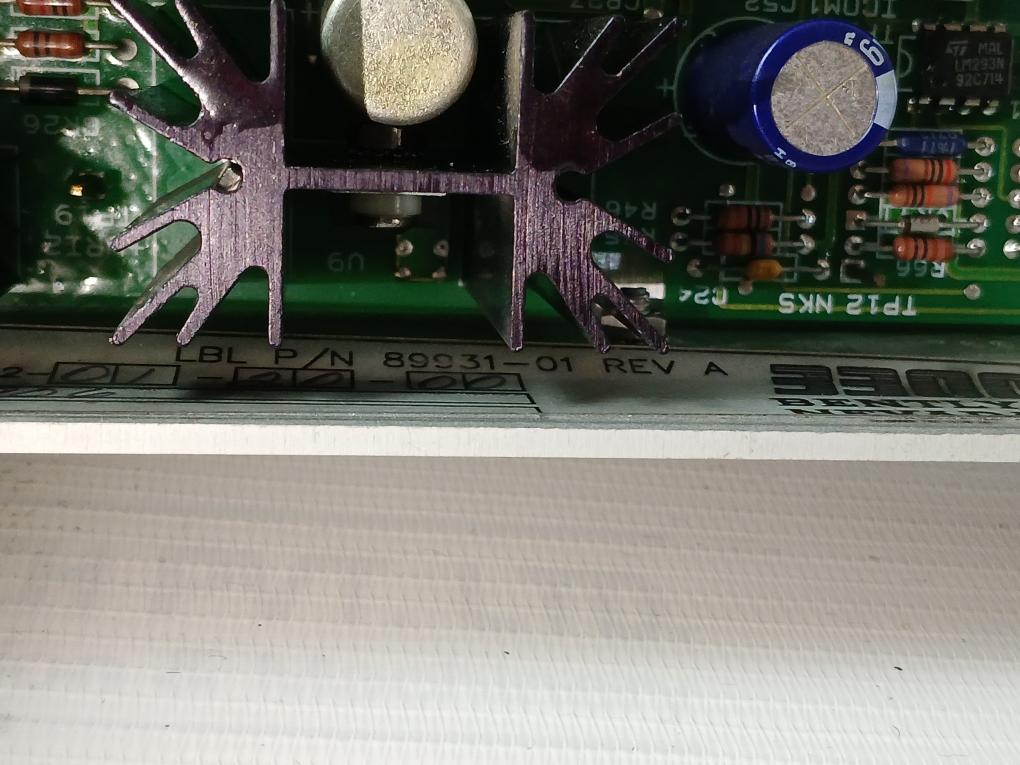 Bently Nevada 3300/12-01-20-00 Power Supply Module 89931-01 Rev: A 110/220Vac