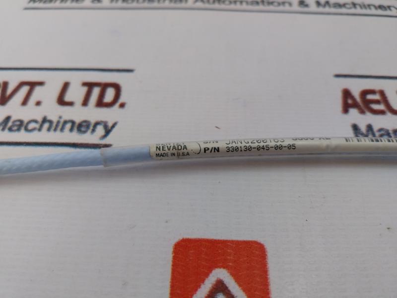 Bently Nevada 330130-045-00-05 Standard Extension Cable Xe-3201/b 1.5 Meter