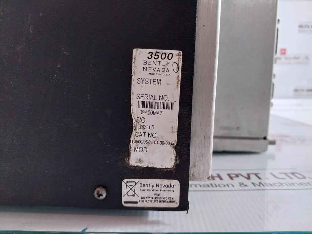 Bently Nevada 3500/05-01-00-00-00