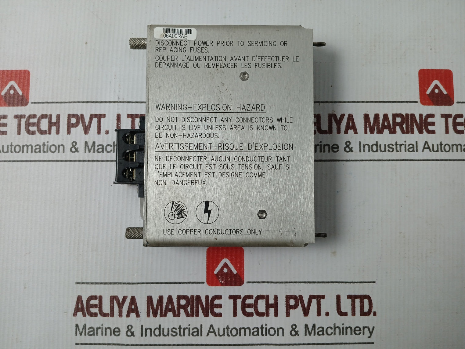 Bently Nevada 3500/05-01-01-00-00-01 Monitoring System Rack Unit 175-264 Vac