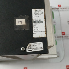 Bently Nevada 3500/05-01-01-00-00-01 Monitoring System Rack Unit 175-264 Vac