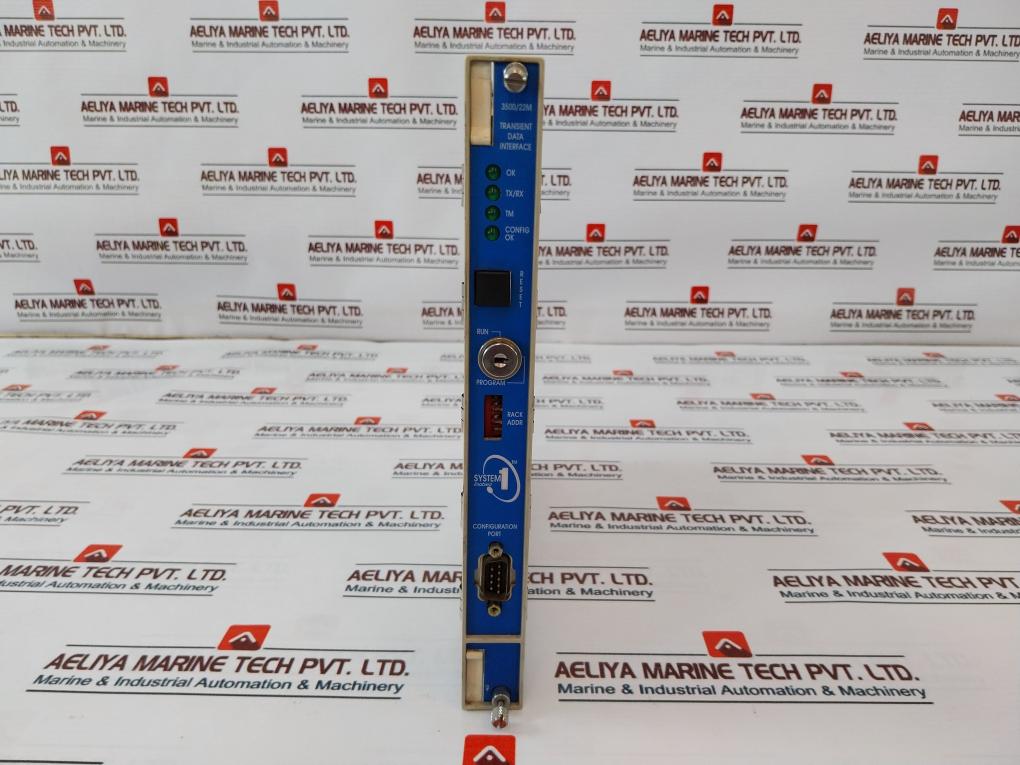 Bently Nevada 3500/22M Transient Data Interface Module Psw 2.1