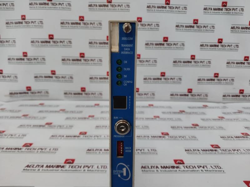 Bently Nevada 3500/22M Transient Data Interface Module Pwa 138607-01Ac 08K01Z5P