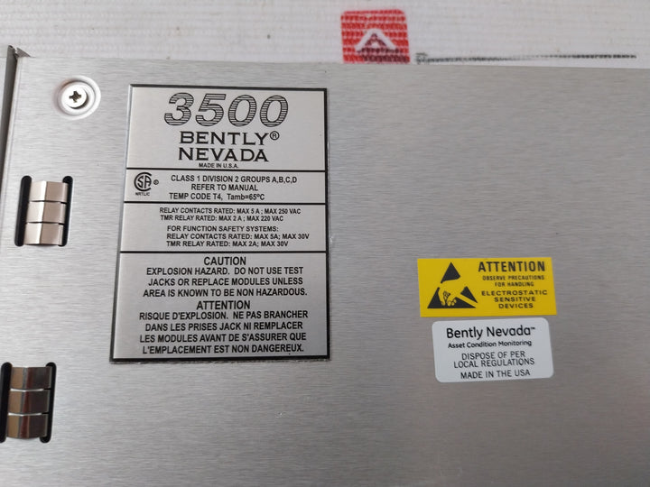 Bently Nevada 3500/25 Keyphasor Module 94V-0