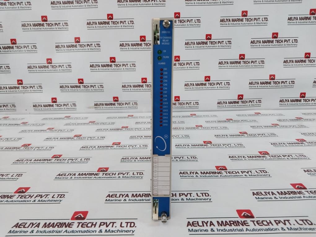 Bently Nevada 3500/33 16 Channel Relay Module 94V 04D010Yl