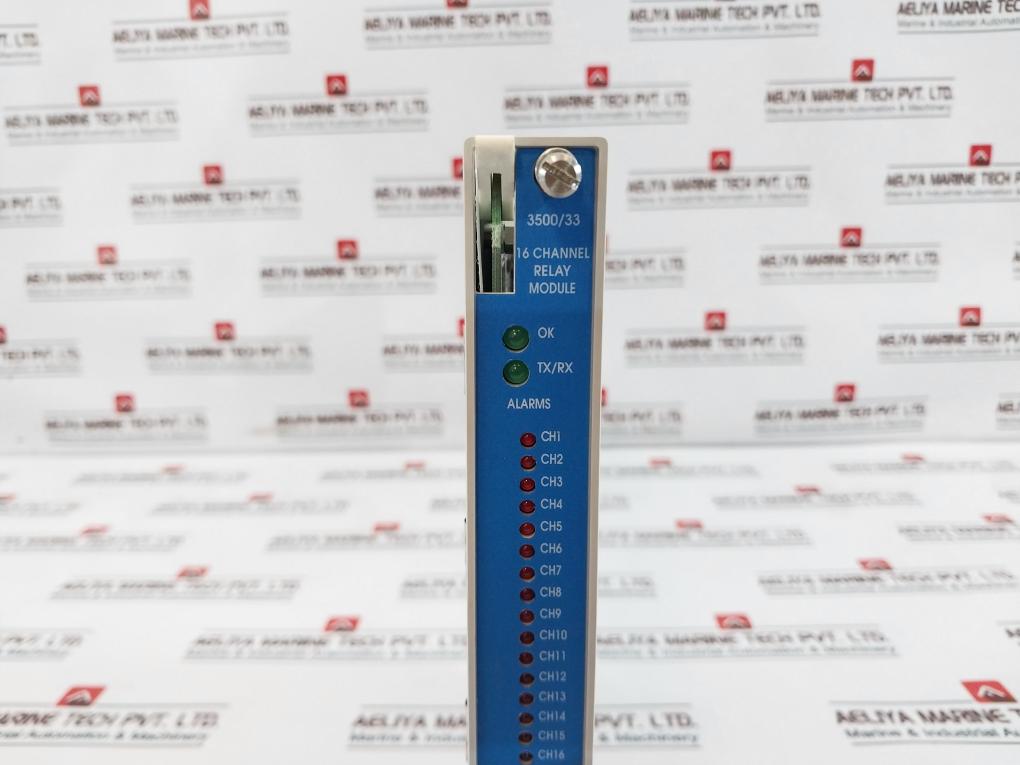 Bently Nevada 3500/33 16 Channel Relay Module 94V 04D010Yl
