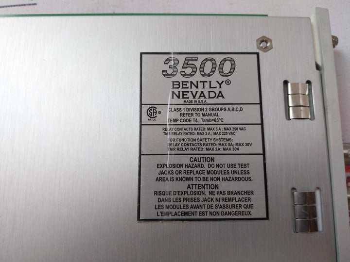 Bently Nevada 3500/42M Proximitor Seismic Monitor Module