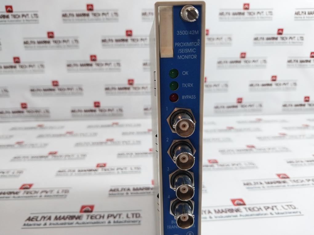 BENTLY NEVADA 3500/42M Proximitor Seismic Monitor Pwa 176449 02 V