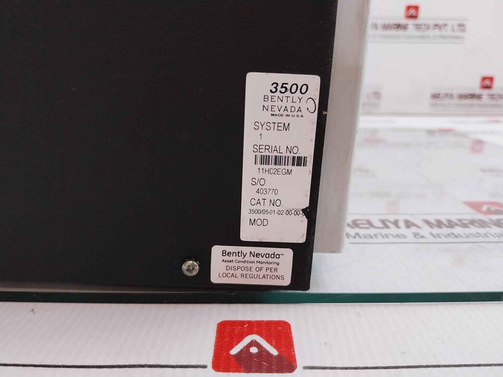 Bently Nevada 3500 Asset Condition Monitoring System Pwa 129486-01 S