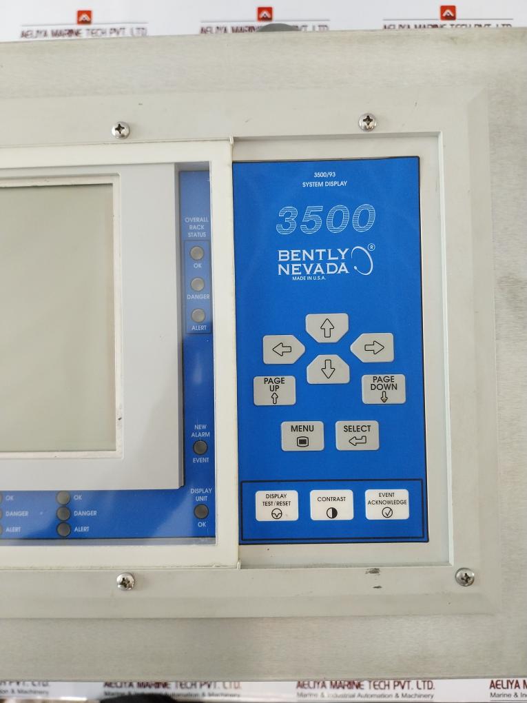 Bently Nevada 3500,3500/20,3500/42m,3500/25,3500/32,3500/93,3500/15 Rack