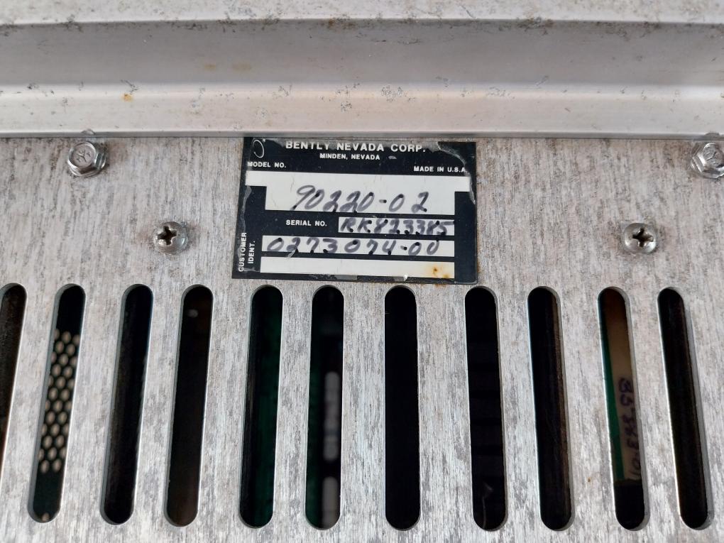 Bently Nevada 9000 Series Display Pwa47576-02 Vibration Monitor 90220-02