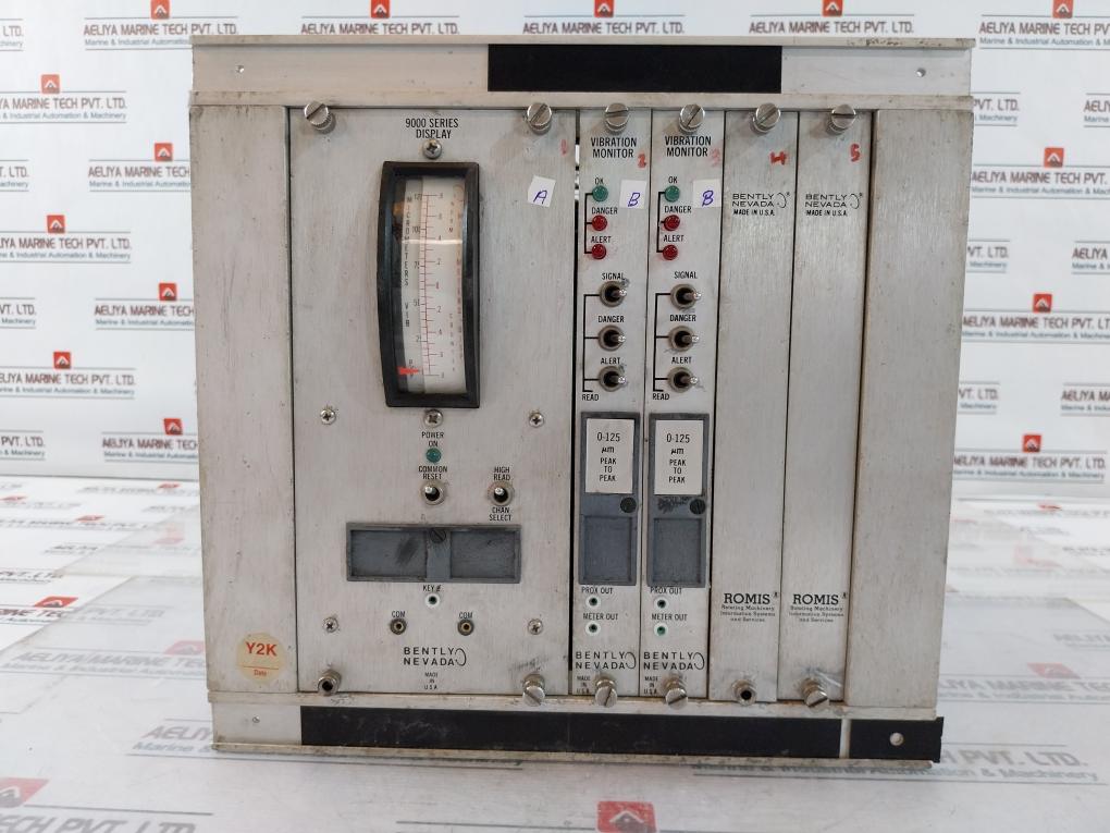 Bently Nevada 9000 Series Display Pwa47576-02 Vibration Monitor 90220-02