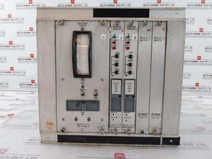 Bently Nevada 9000 Series Display Pwa47576-02 Vibration Monitor 90220-02
