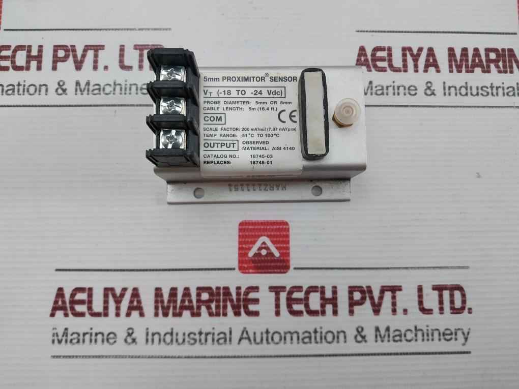 Bently Nevada Proximitor Sensor 18745-03