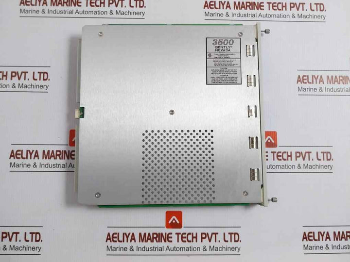 Bently Nevada Pwa 138607-01 Ag, Pwb 125794-01 System Rack 3500/05-01-02-00-00-01
