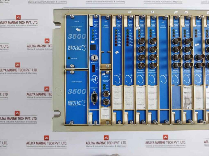 Bently Nevada Pwa 138607-01 Ag, Pwb 125794-01 System Rack 3500/05-01-02-00-00-01
