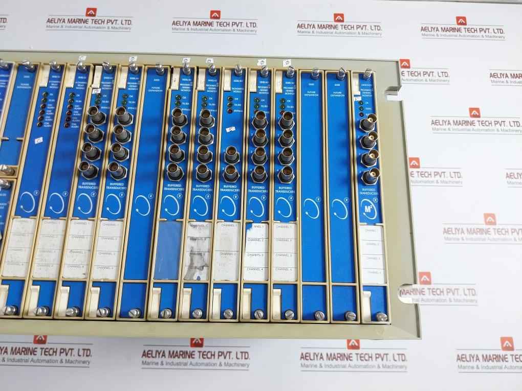 Bently Nevada Pwa 138607-01 Ag, Pwb 125794-01 System Rack 3500/05-01-02-00-00-01
