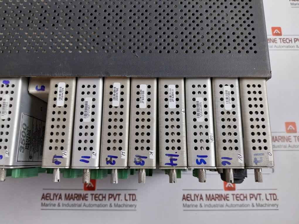 Bently Nevada Pwa 138607-01 Ag, Pwb 125794-01 System Rack 3500/05-01-02-00-00-01