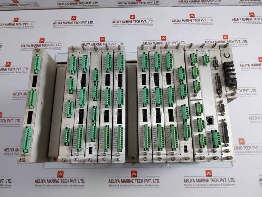 Bently Nevada Pwa 138607-01 Ag, Pwb 125794-01 System Rack 3500/05-01-02-00-00-01