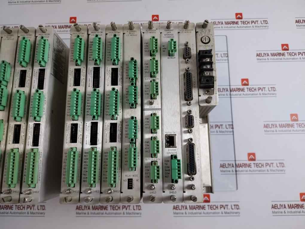 Bently Nevada Pwa 138607-01 Ag, Pwb 125794-01 System Rack 3500/05-01-02-00-00-01