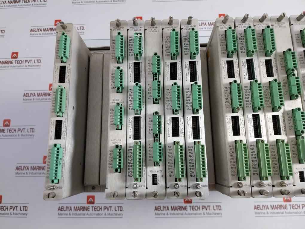 Bently Nevada Pwa 138607-01 Ag, Pwb 125794-01 System Rack 3500/05-01-02-00-00-01
