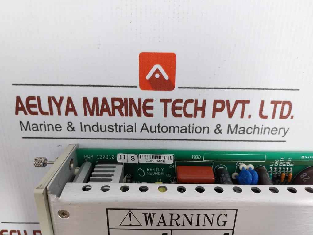 Bently Nevada Pwa 138607-01 Ag, Pwb 125794-01 System Rack 3500/05-01-02-00-00-01