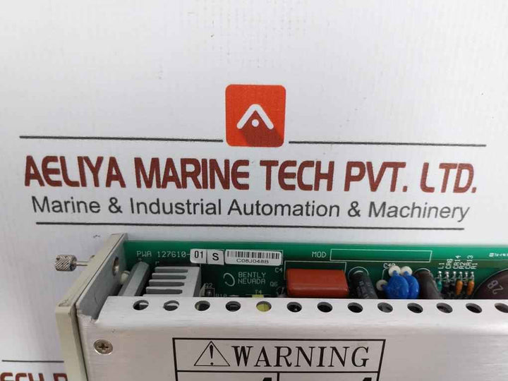 Bently Nevada Pwa 138607-01 Ag, Pwb 125794-01 System Rack 3500/05-01-02-00-00-01