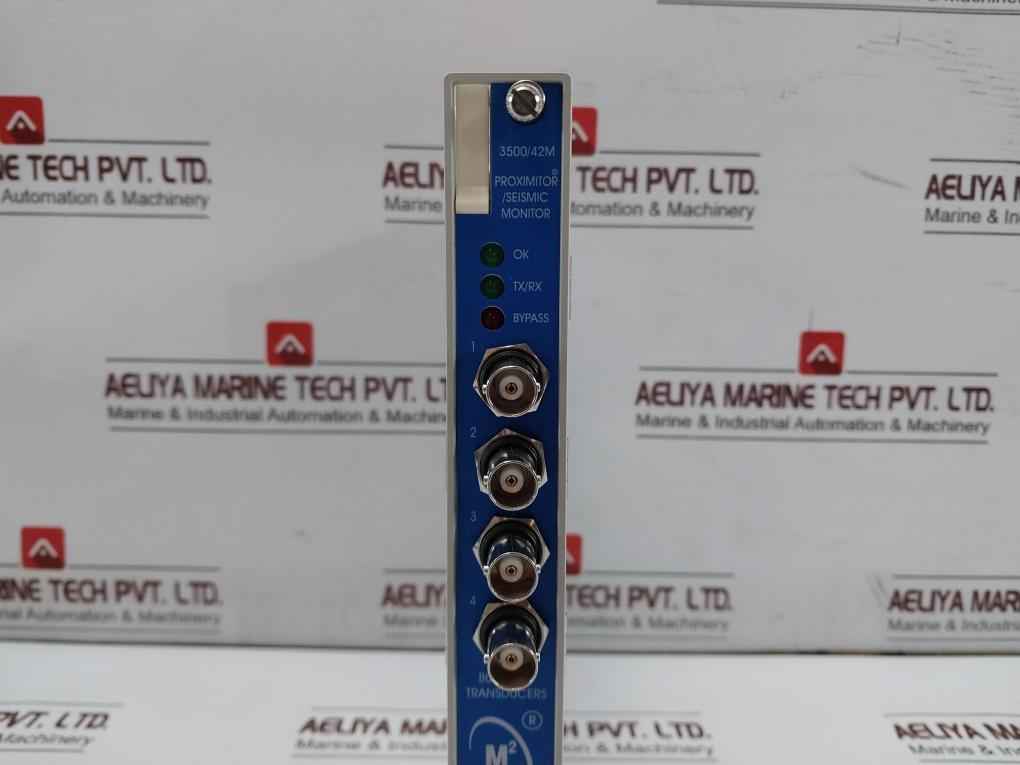 Bently Nevada Pwa 140734-02 S Proximitor/Seismic Monitor 3500/42M (Not Working)