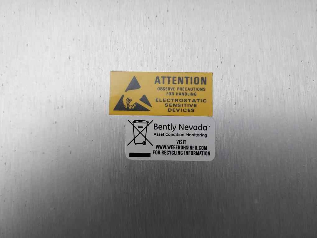 Bently Nevada Pwa 140734-02 S Proximitor/Seismic Monitor 3500/42M (Not Working)