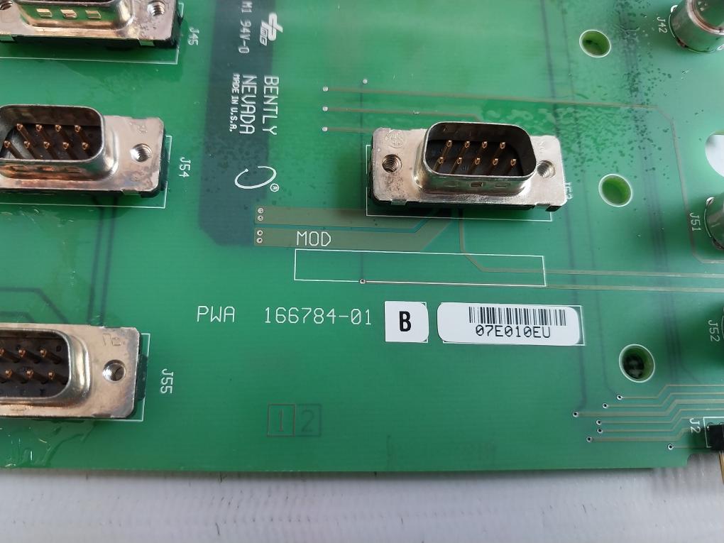 Bently Nevada Pwa 166784-01 B Pcb Base Model