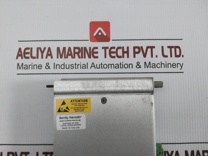 System Rack Module 3500/05-01-00-00-00 Bently Nevada 3500/25, 3500/53, 3500/33