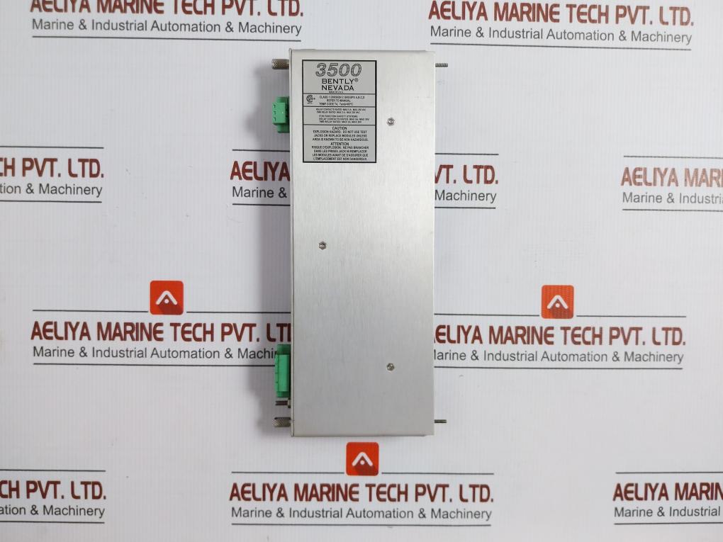 Bently Nevada Pwa 138607-01 Ag, Pwb 125794-01 System Rack 3500/05-01-02-00-00-01