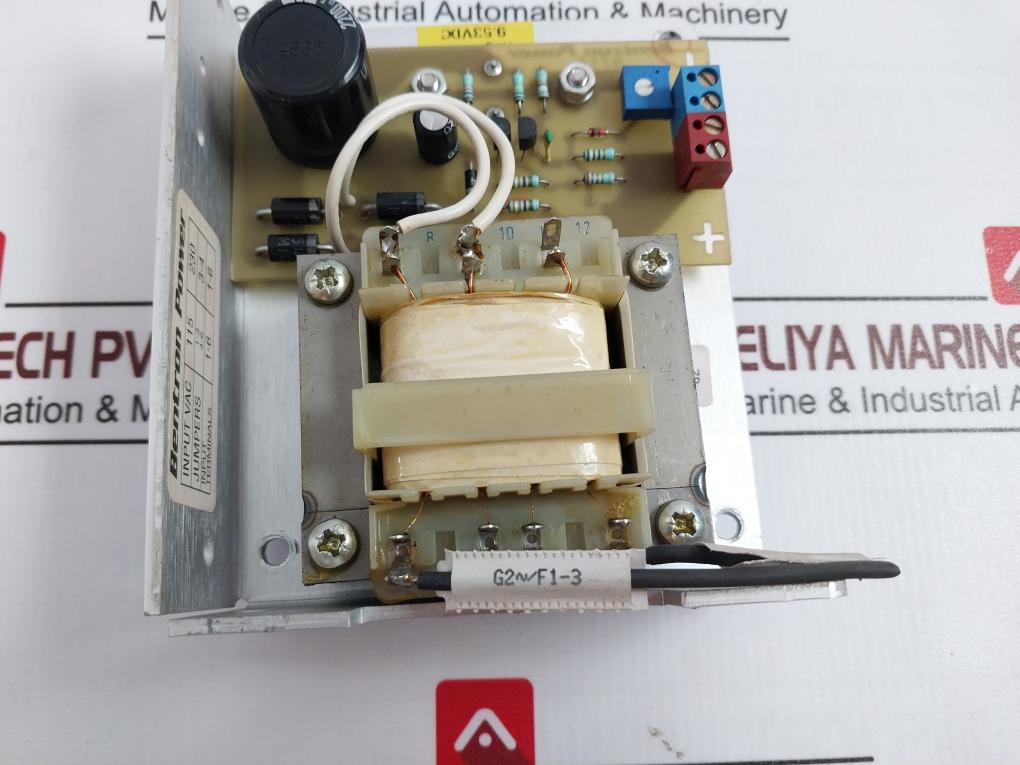 Bentron S-12/1.7 Power Supply 115-230 Vac 8Vdc 9.53Vdc 1-6 Dk-3660