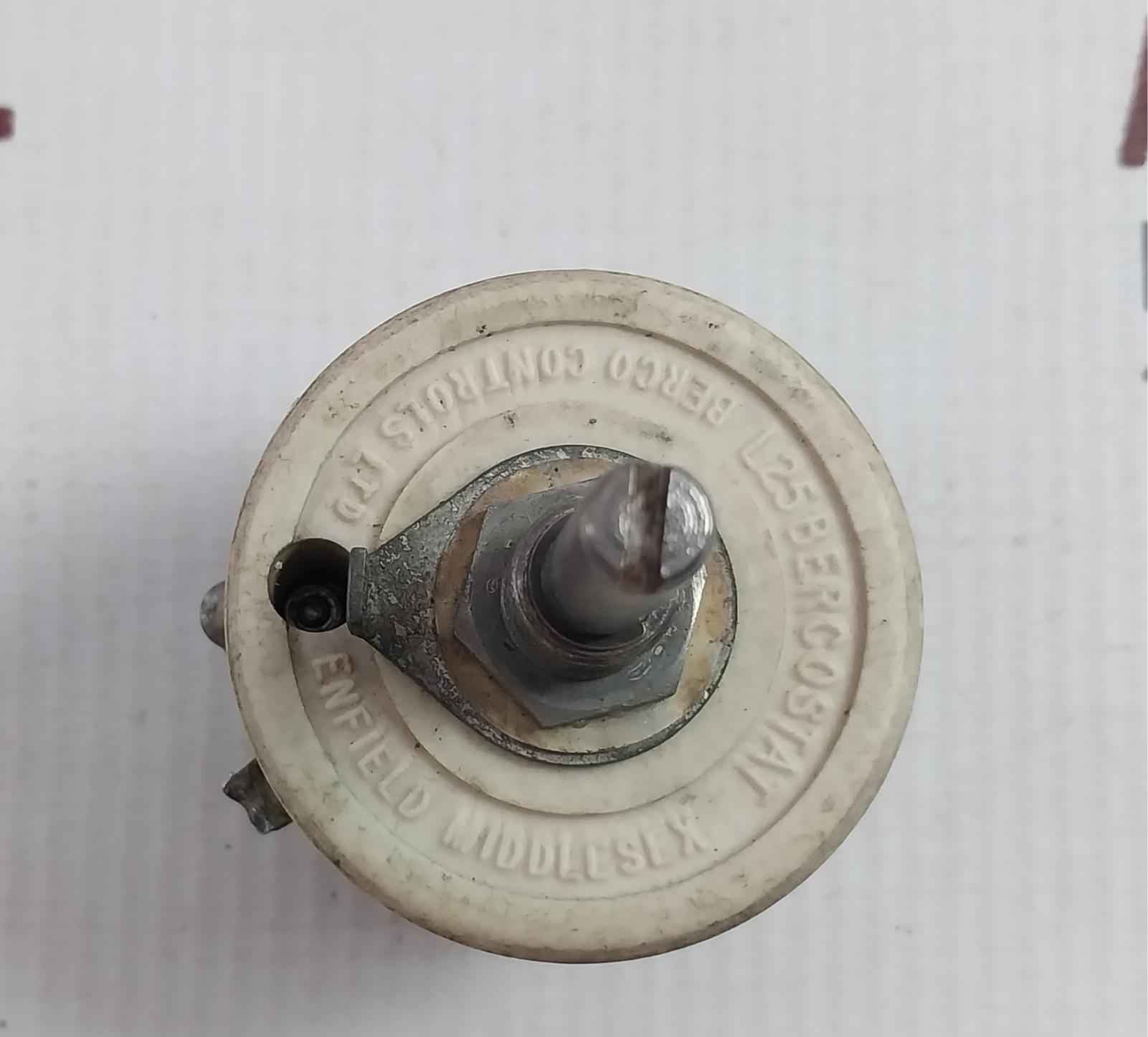 Berco Controls L25 Bercostat Rheostat