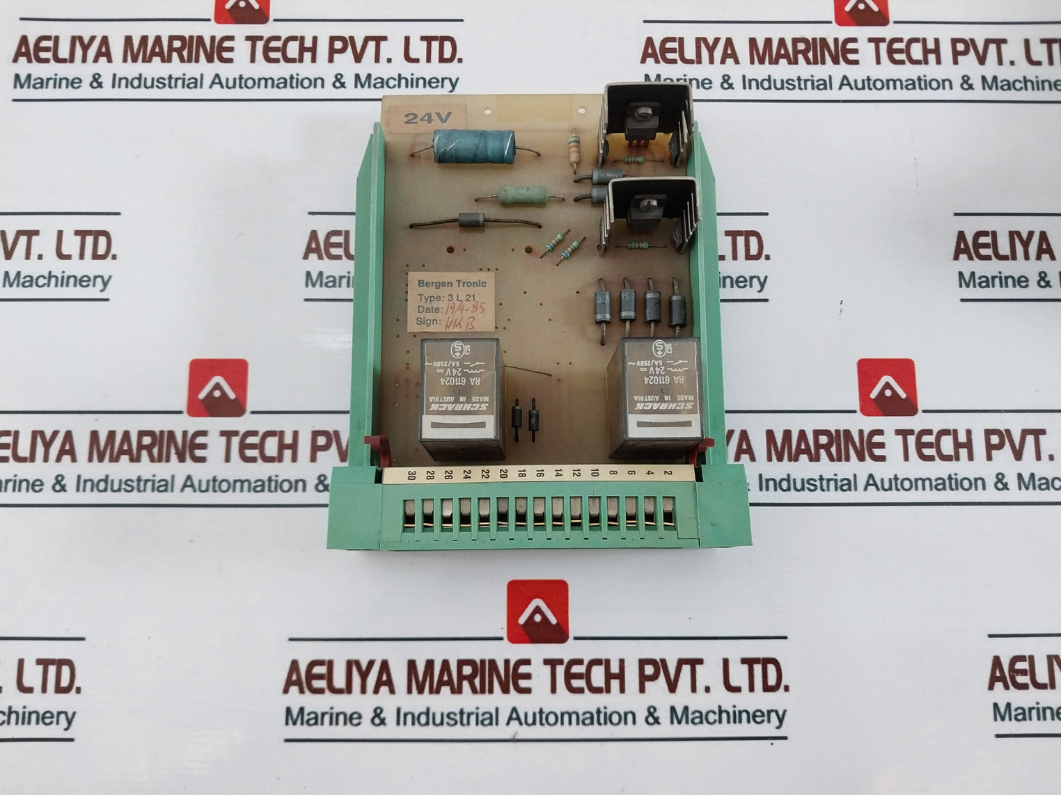 Bergen Tronic 3 L 21 Printed Circuit Board