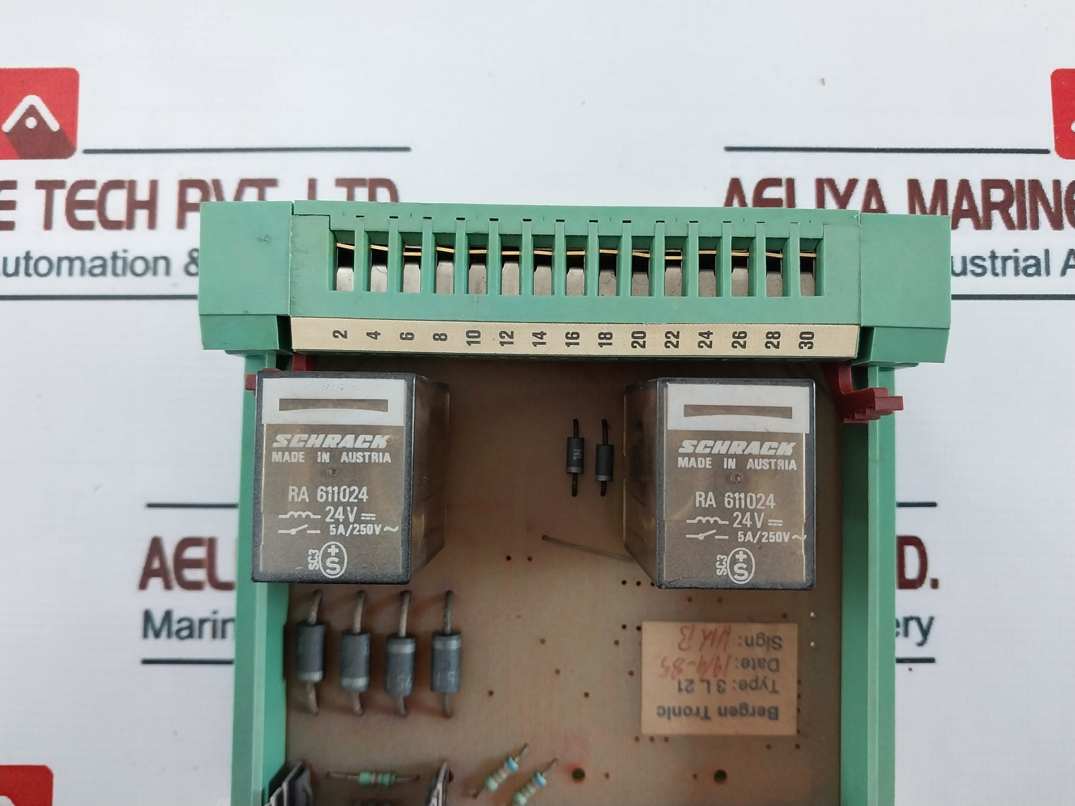 Bergen Tronic 3 L 21 Printed Circuit Board