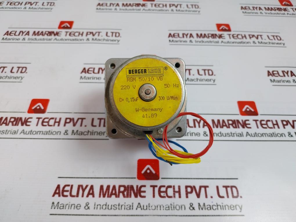 Berger Lahr Rsm 50/10 Vg Motor For Rotor Drive 220V 50Hz 10W