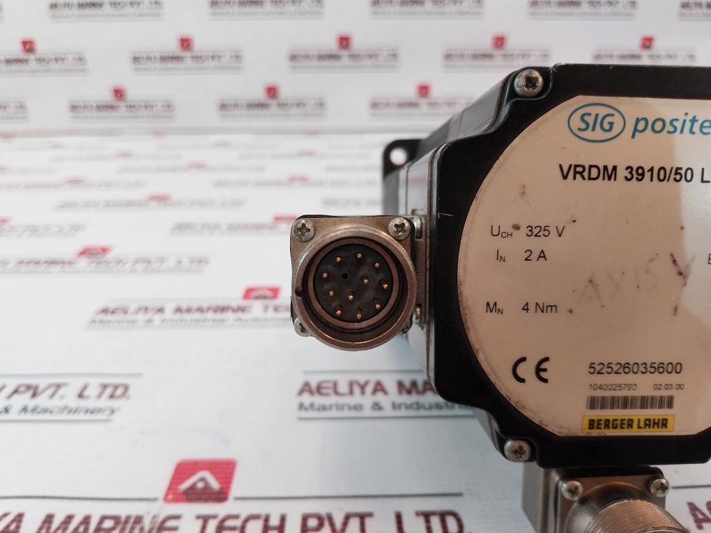 Berger Lahr Vrdm 3910/50 Lwc Servo Motor