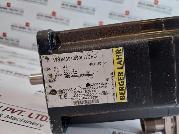 Berger Lahr Vrdm3910/50lwceo Inverter-duty Motor 230 Vac