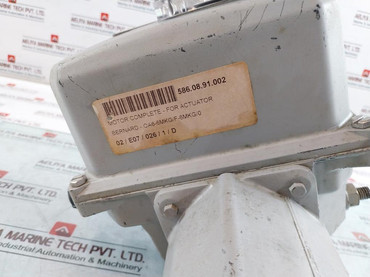 Bernard 0A6 Motor Completer For Actuator 6Mkg/F-6Mkg/0 0A6/Oa6