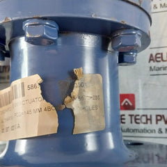 Bernard Controls 0a8 Pneumatic Actuator &amp; Starline 215-sgs-g Ball Valve Assembly