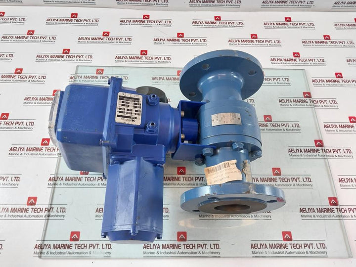 Bernard Controls 0a8 Pneumatic Actuator & Starline 215-sgs-g Ball Valve Assembly