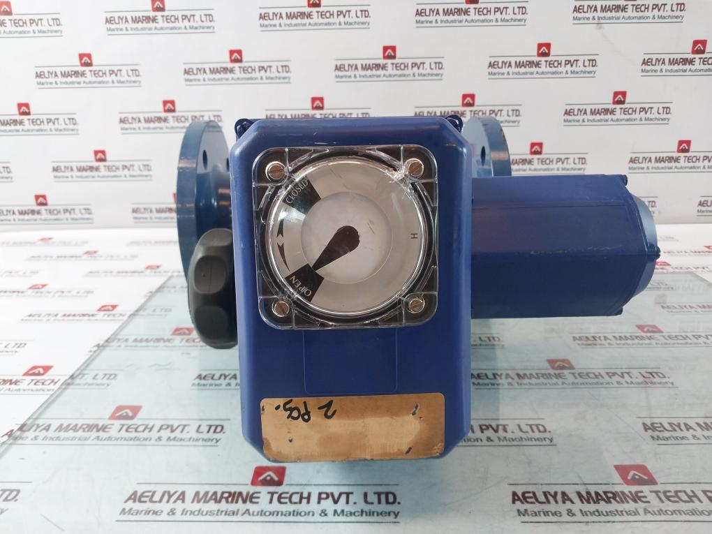 Bernard Controls 0a8 Pneumatic Actuator &amp; Starline 215-sgs-g Ball Valve Assembly