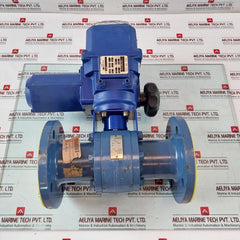 Bernard Controls 0a8 Pneumatic Actuator &amp; Starline 215-sgs-g Ball Valve Assembly