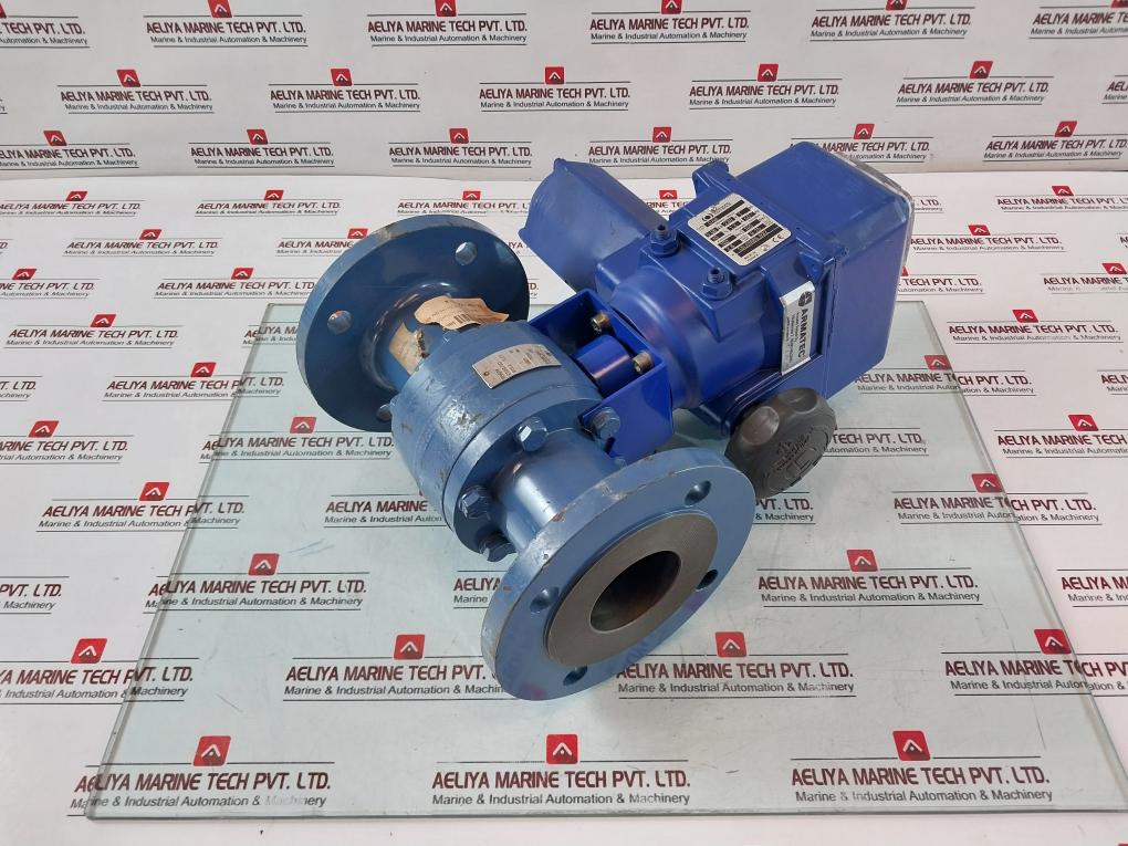 Bernard Controls 0a8 Pneumatic Actuator &amp; Starline 215-sgs-g Ball Valve Assembly
